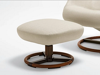 Pouf en tissu inclinable GIORGETTI COLLECTION 70606, 70607