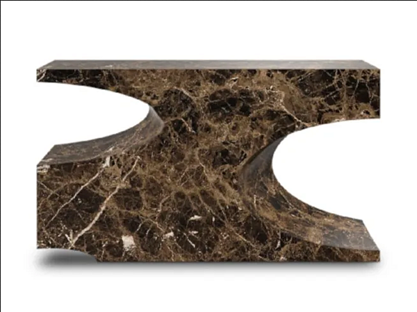 Table console rectangulaire en bois Bryce II BRABBU usine BRABBU de l'Italie. Foto №3