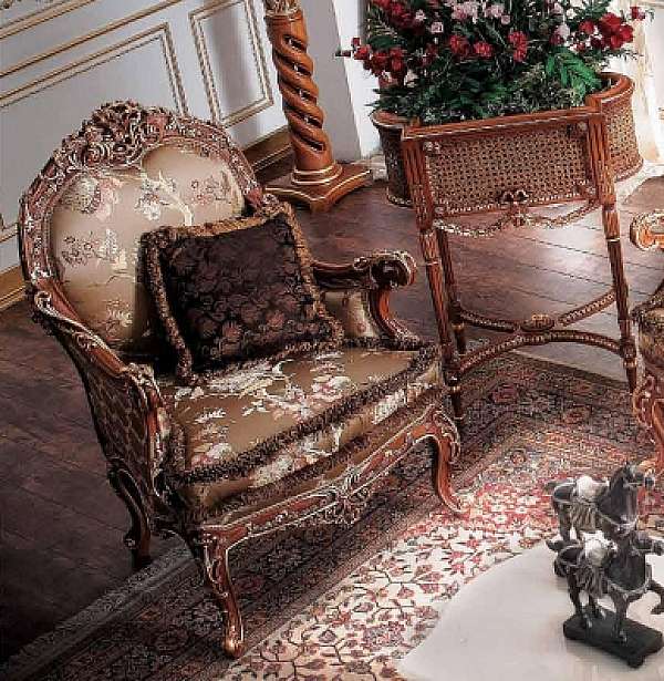 Fauteuil ASNAGHI INTERIORS GD9201 Gold2