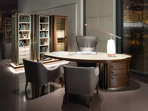 Armoire en bois avec tiroirs GIORGETTI Town usine GIORGETTI de l'Italie. Foto №5