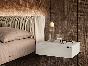 Table de chevet murale en bois LAGO collection 36E8 0758