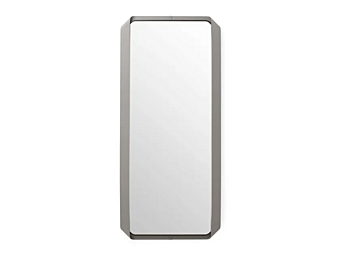 Miroir mural rectangulaire en cuir Shirley GIORGETTI 93000