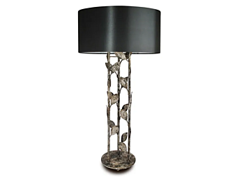 Lampe de table en métal collection Foliage ronde Abrissi 10912 Lampe de table en métal collection Foliage ronde Abrissi 10912 usine ABRISSI de l'Italie