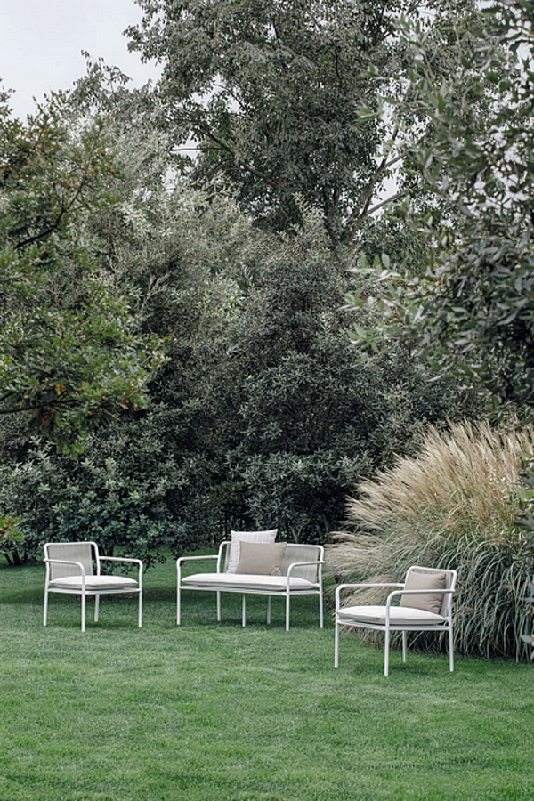 Fauteuil de jardin en aluminium avec accoudoirs Atmosphera collection Air usine ATMOSPHERA de l'Italie. Foto №12