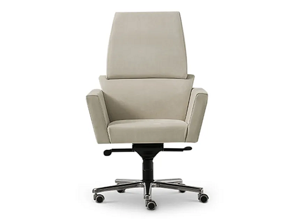 Chaise de direction en cuir avec dossier haut ARES i 4 Mariani usine i 4 Mariani de l'Italie. Foto №1