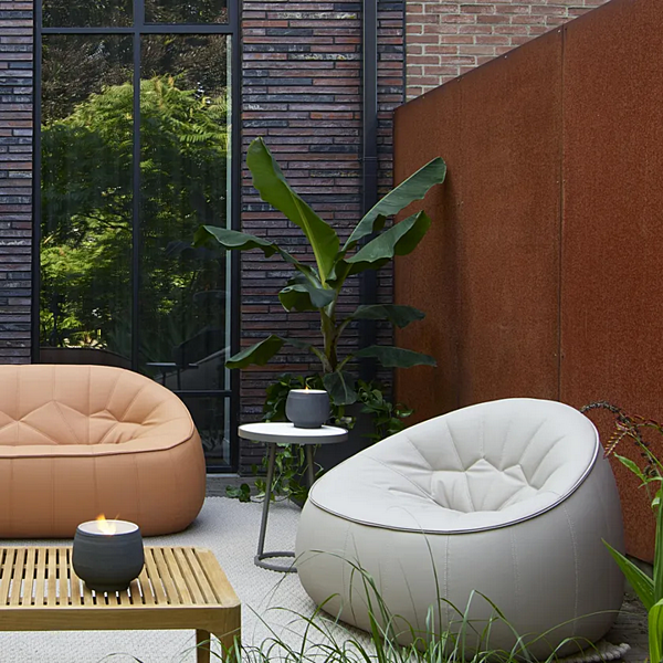 Pouf en tissu de jardin LIGNE ROSET 18221105 usine LIGNE ROSET de l'Italie. Foto №3