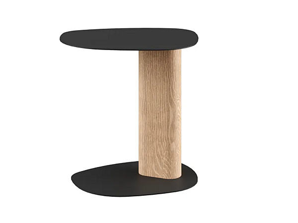 Table basse ovale en acier et bois Liu Jo Living Collection Clip PXM usine Liu Jo Living Collection de l'Italie. Foto №4