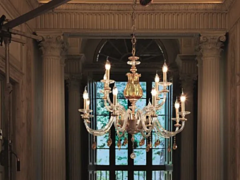 Lustre en cristal Swarovski Flora L8 4 Euroluce Lampadari Lustre en cristal Swarovski Flora L8 4 Euroluce Lampadari usine EUROLUCE LAMPADARi de l'Italie