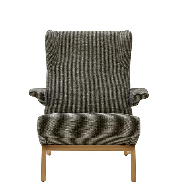 Fauteuil en tissu avec accoudoirs LIGNE ROSET ARCHI usine LIGNE ROSET de l'Italie. Foto №1