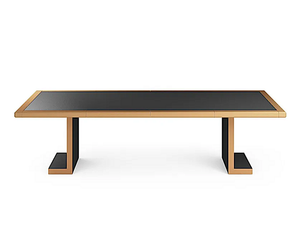 Table de réunion rectangulaire en cuir Elite i 4 Mariani usine i 4 Mariani de l'Italie. Foto №1