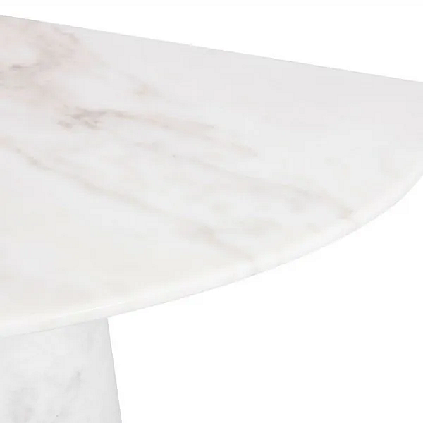 Table console en marbre Estremoz Demilune collection Agra III BRABBU usine BRABBU de l'Italie. Foto №6