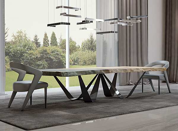 Table rectangulaire en bruyère Bizzotto Italia collection usine Bizzotto Italia de l'Italie. Foto №4