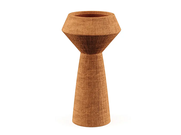 Vase en terre cuite fait main Faventia Liu Jo Living Collection FVT usine Liu Jo Living Collection de l'Italie. Foto №5