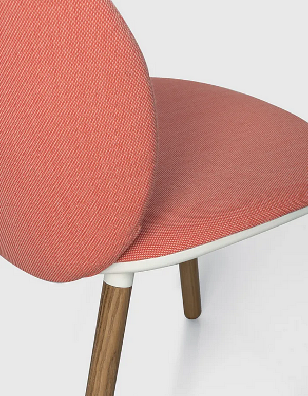 Chaise en tissu rembourrée Kristalia Dua usine Kristalia de l'Italie. Foto №4