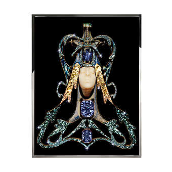 Panneau, peinture LADY DRAGON