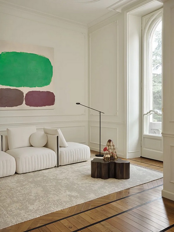 Canapé d'angle avec housse amovible Saba Metis usine SABA de l'Italie. Foto №20