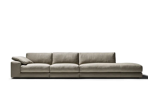 Canapé d'angle modulable en tissu Dante Black Tie usine Black Tie de l'Italie. Foto №1