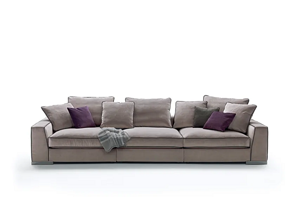 Canapé d'angle en tissu avec housse amovible FLEXFORM ARMAND usine FLEXFORM de l'Italie. Foto №5