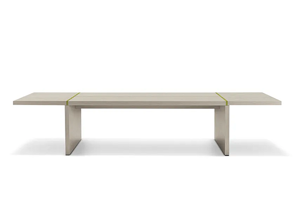 Table de réunion rectangulaire en bois Blade I 4 Mariani usine i 4 Mariani de l'Italie. Foto №1