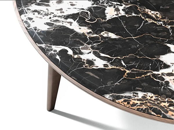 Table basse ronde en marbre Blend GIORGETTI usine GIORGETTI de l'Italie. Foto №3