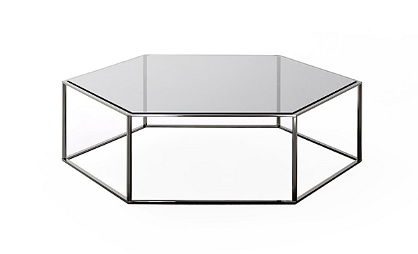 Table basse DESALTO Hexagon - glass top 690 usine DESALTO de l'Italie. Foto №3