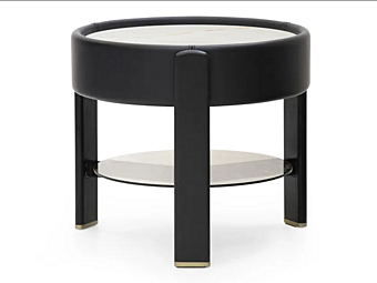 Table d'appoint ronde en marbre haut FORMITALIA KEAN