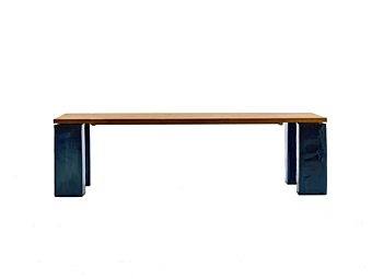 Table rectangulaire en bois Gervasoni Inout 34 Table rectangulaire en bois Gervasoni Inout 34 usine Gervasoni de l'Italie
