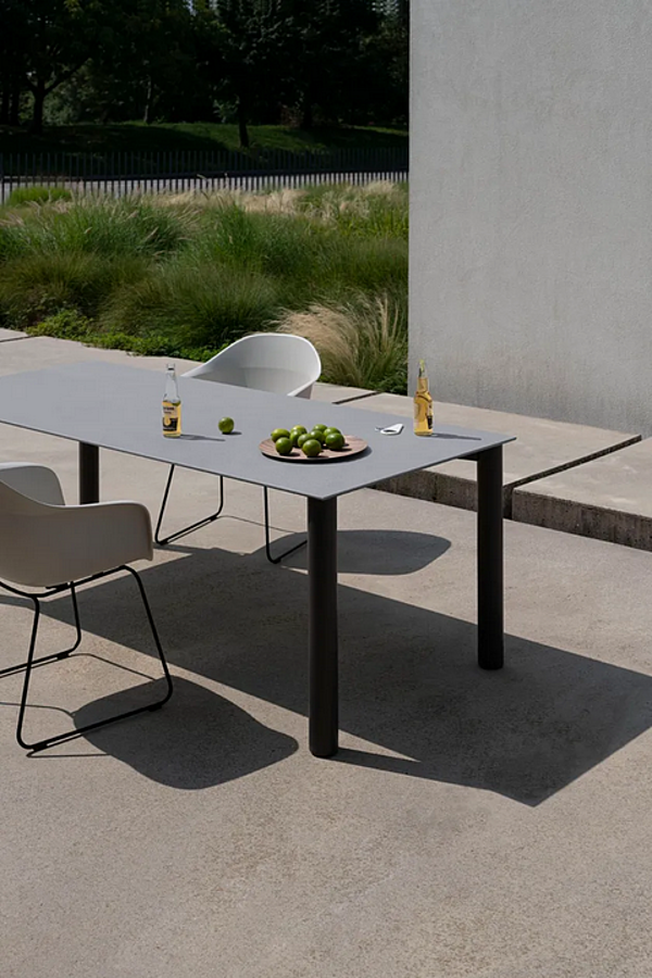 Table carrée en marbre Bodoni Kristalia usine Kristalia de l'Italie. Foto №3