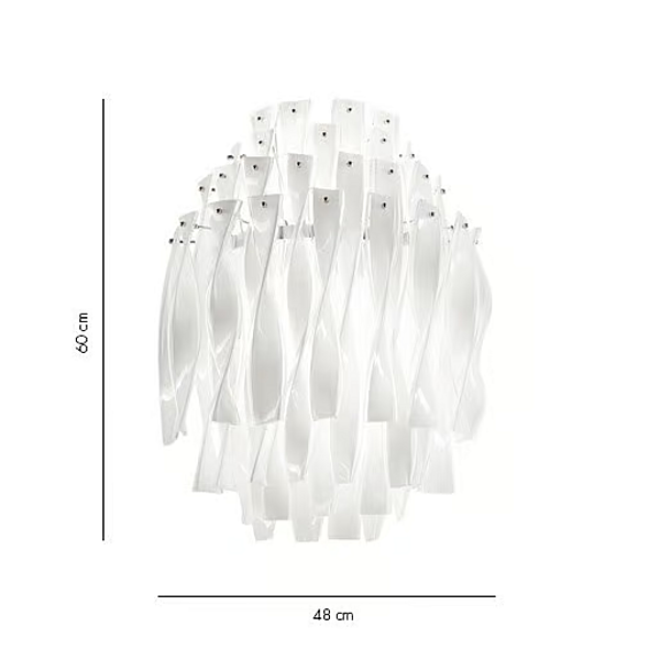 Applique murale en verre de Murano AXOLIGHT Aura AP AURA usine Axolight de l'Italie. Foto №6