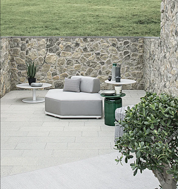 Pouf de jardin en tissu Atmosphera Laguna 12 usine ATMOSPHERA de l'Italie. Foto №7