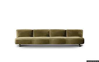 Canapé Minotti Saki  usine Minotti de l'Italie