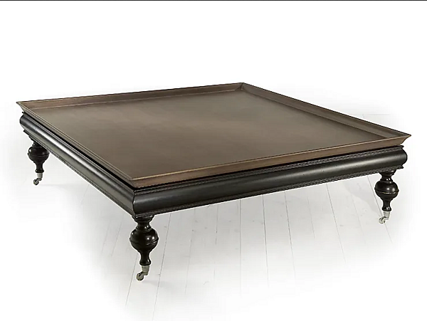 Table basse carrée en bois massif Thor MARIONI 02074 usine MARIONI de l'Italie. Foto №2