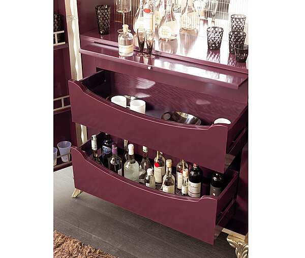 Armoire de salle de bain avec portes en feuille d'argent DIAMOND Bizzotto Italia 548 usine Bizzotto Italia de l'Italie. Foto №2