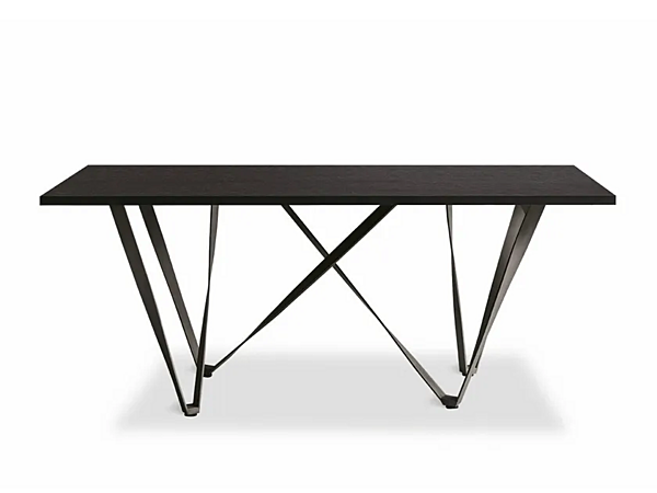 Table rectangulaire en chêne Wave SEDIT usine SEDIT de l'Italie. Foto №1