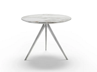 Table basse ronde en marbre Zefiro FLEXFORM Table basse ronde en marbre Zefiro FLEXFORM usine FLEXFORM de l'Italie