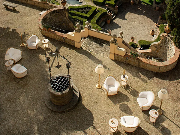 Fauteuil en tissu avec accoudoirs Savio Firmino 3213 3213POL usine SAVIO FIRMINO de l'Italie. Foto №2