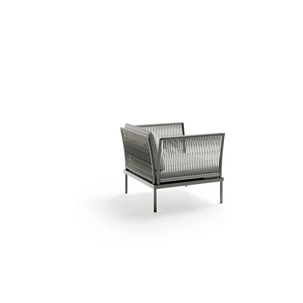 Fauteuil de jardin en tissu avec accoudoirs Atmosphera Flash FSH.CHL. usine ATMOSPHERA de l'Italie. Foto №6