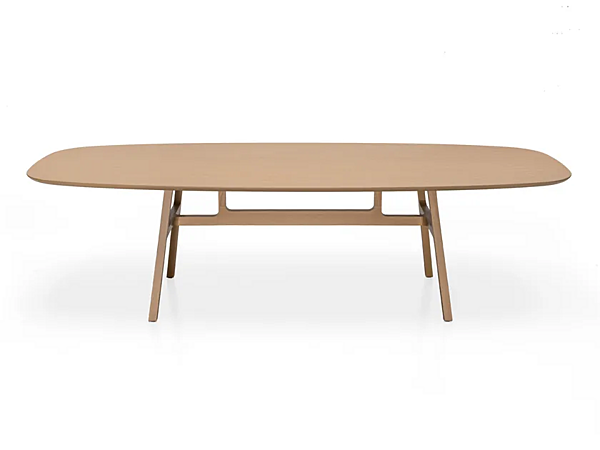 Table ovale en frêne Kristalia Bottega usine Kristalia de l'Italie. Foto №1
