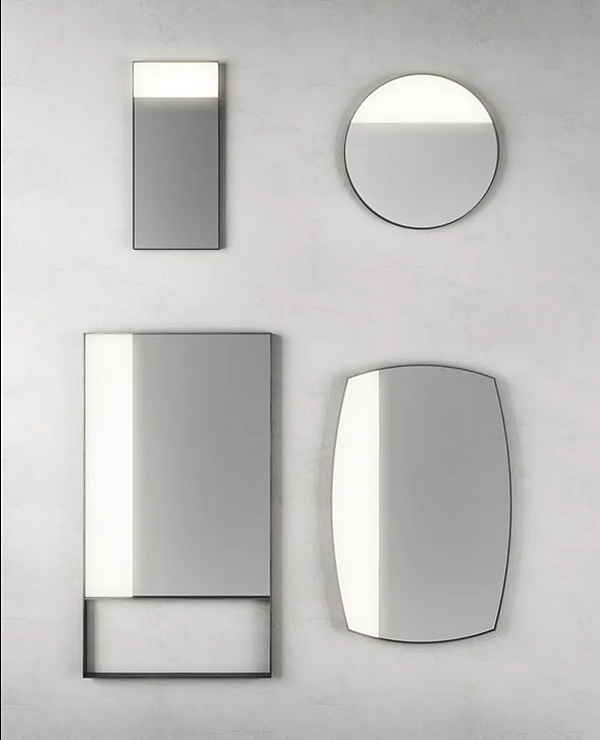 Miroir mural rond avec cadre en métal ARTELINEA Riflessi TRT usine ARTELINEA de l'Italie. Foto №3