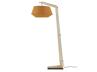 Lampe sur pied en bois Geppetto Egoitaliano