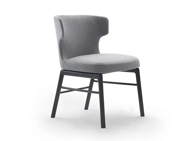 Chaise en tissu rembourrée Vesta FLEXFORM usine FLEXFORM de l'Italie. Foto №1