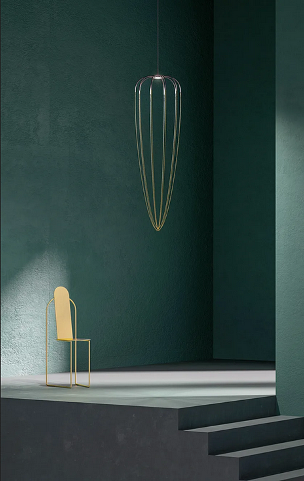 Suspension en aluminium LED Alysoid AXOLIGHT SPALYS34, SPALYS43, SPALY51P, SPALY5G usine Axolight de l'Italie. Foto №2