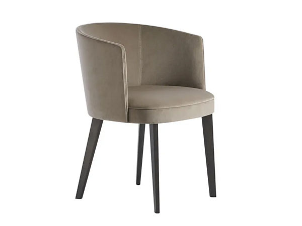 Fauteuil en tissu avec accoudoirs Potocco collection Lena 903 P 903/P usine POTOCCO de l'Italie. Foto №1