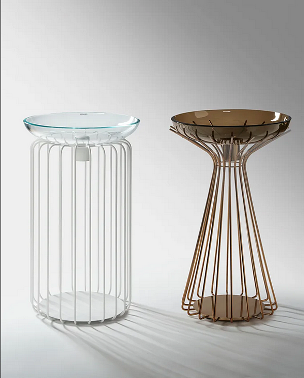 Lavabo rond sur pied en marbre Tristano e Isotta ARTELINEA IST1, ISO1 usine ARTELINEA de l'Italie. Foto №6