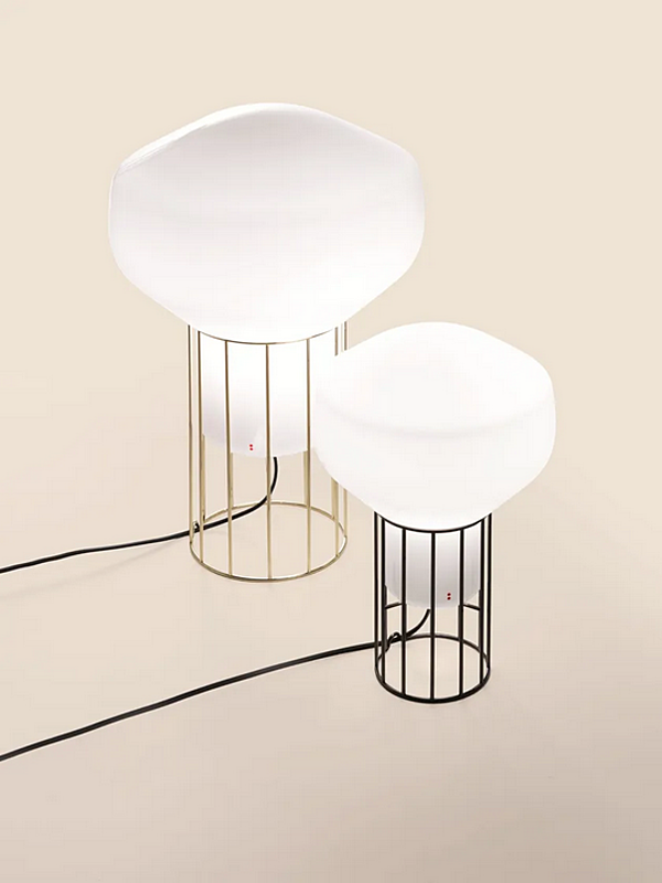 Lampe de table en verre soufflé Fabbian Aerostat usine Fabbian de l'Italie. Foto №3