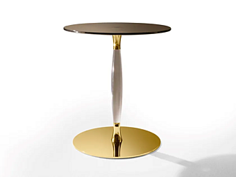 Table basse ronde en cristal Plomb F.lli Orsenigo