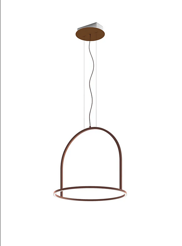 Suspension en métal LED U Light AXOLIGHT usine Axolight de l'Italie. Foto №7