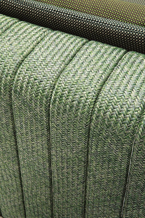 Canapé d'extérieur en tissu 4 places PAOLA LENTI usine PAOLA LENTI de l'Italie. Foto №3