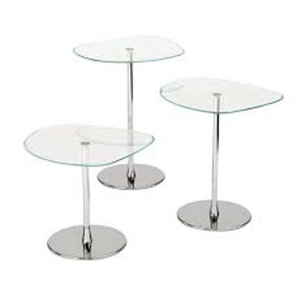 Table basse DESALTO Mixit Glass - small table 291 usine DESALTO de l'Italie. Foto №4