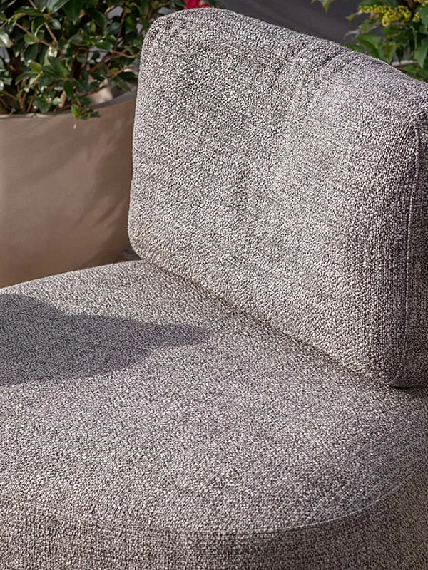 Fauteuil de jardin en tissu Pierre Shell Flou usine Flou de l'Italie. Foto №3